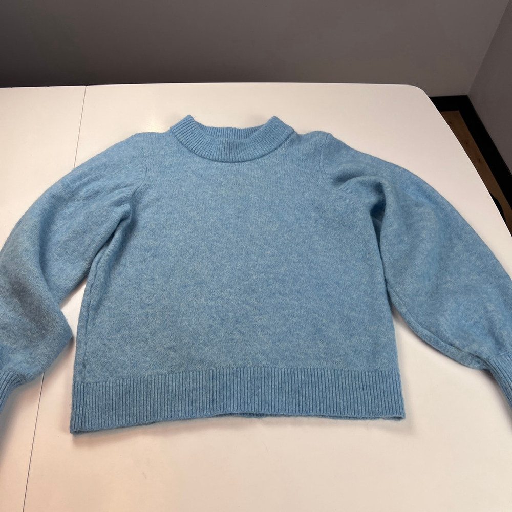 Selected / Femme wool knit sweater puff sleeve size M - Picture 4 of 10